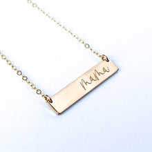 Load image into Gallery viewer, MAMA Bar Necklace
