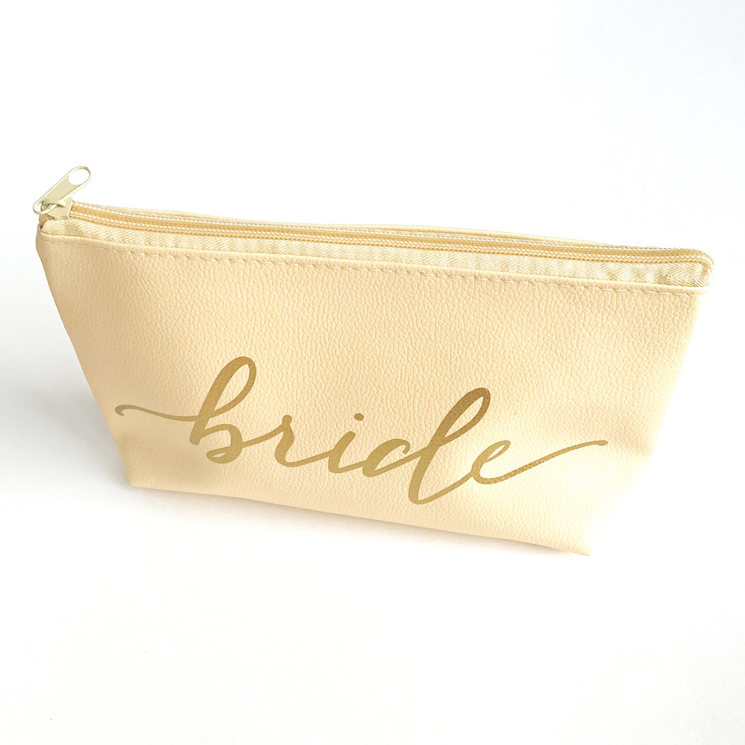 Bridal Party Makeup Bags